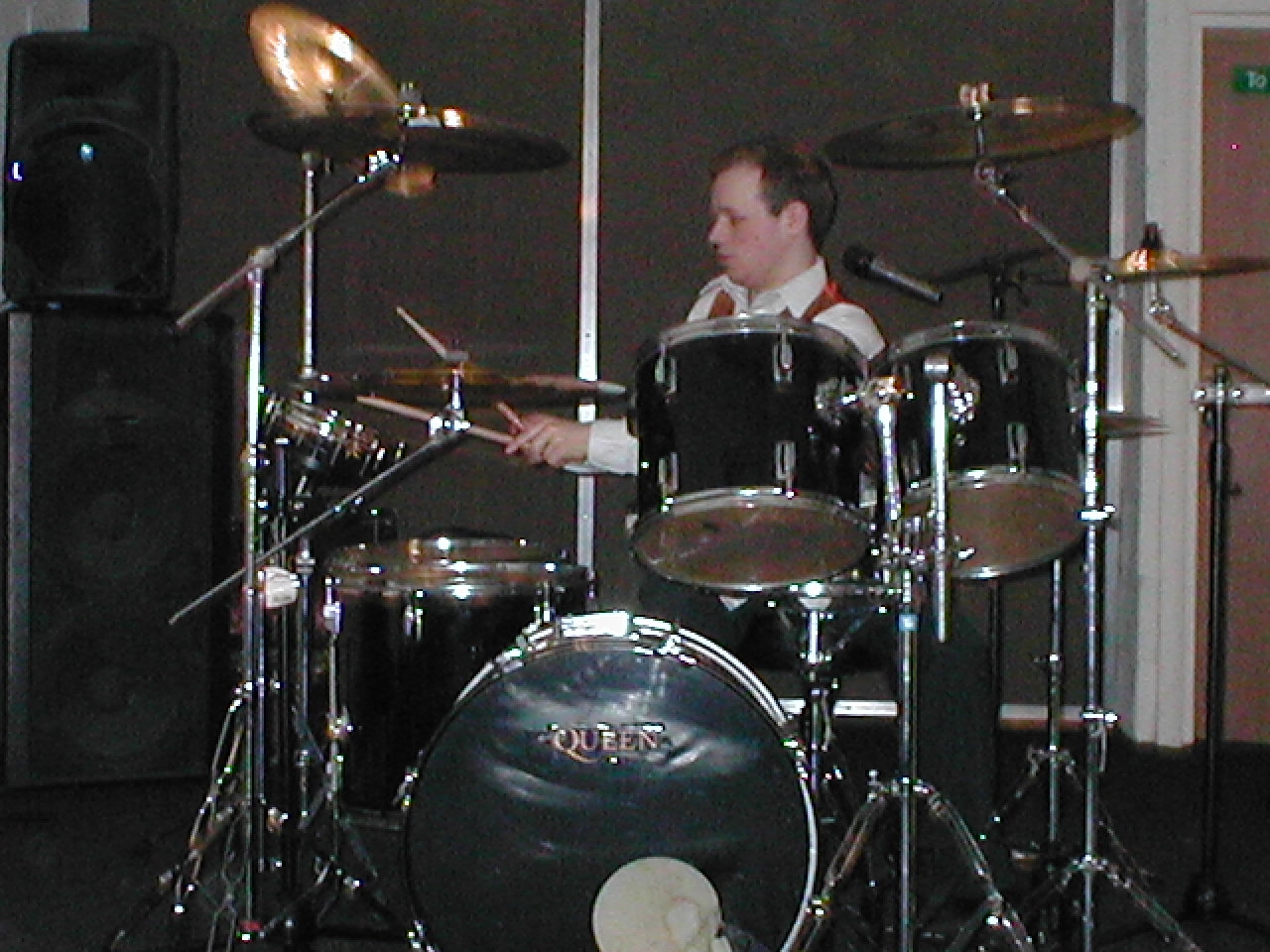 me and with my roger taylor set up 